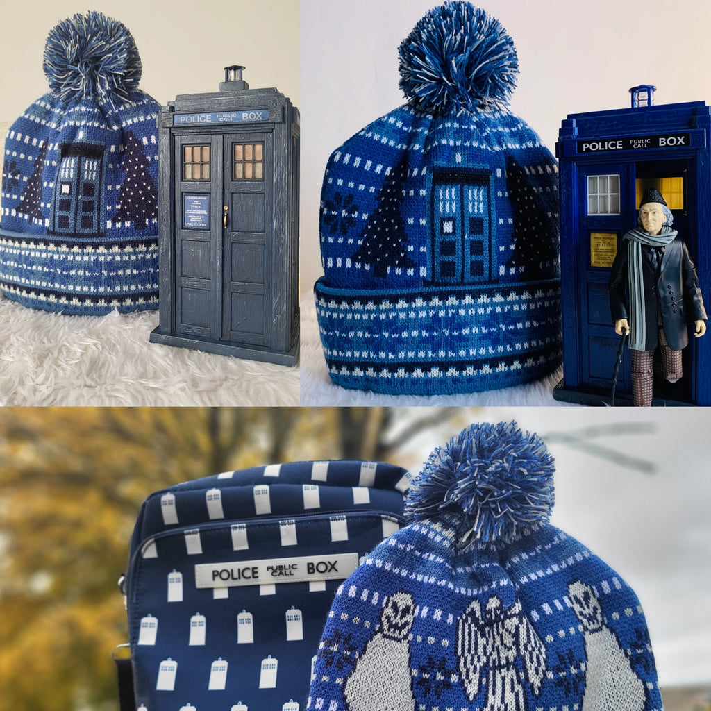 Doctor Who Christmas Beanie - Perfect Gift Idea for Dr Who fans