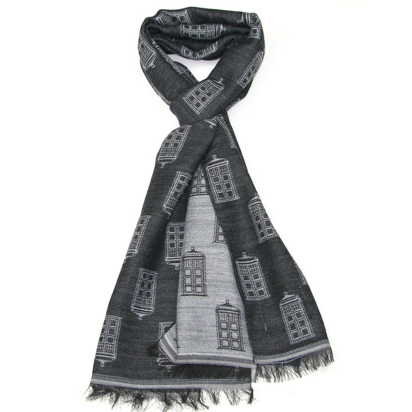 TARDIS Scarf - Buy Official BBC Doctor Who Merchandise - Gift for fans
