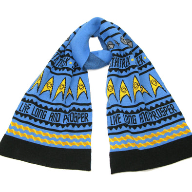 Star Trek scarf spock live long and prosper - Merchandise Gifts Presents