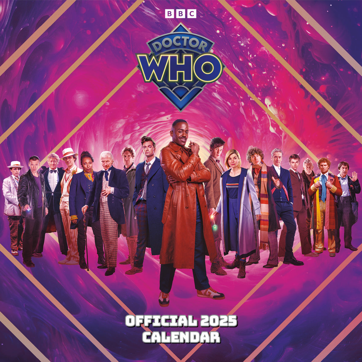 Doctor Who Calendar New Year 2025 Dr Who Gifts