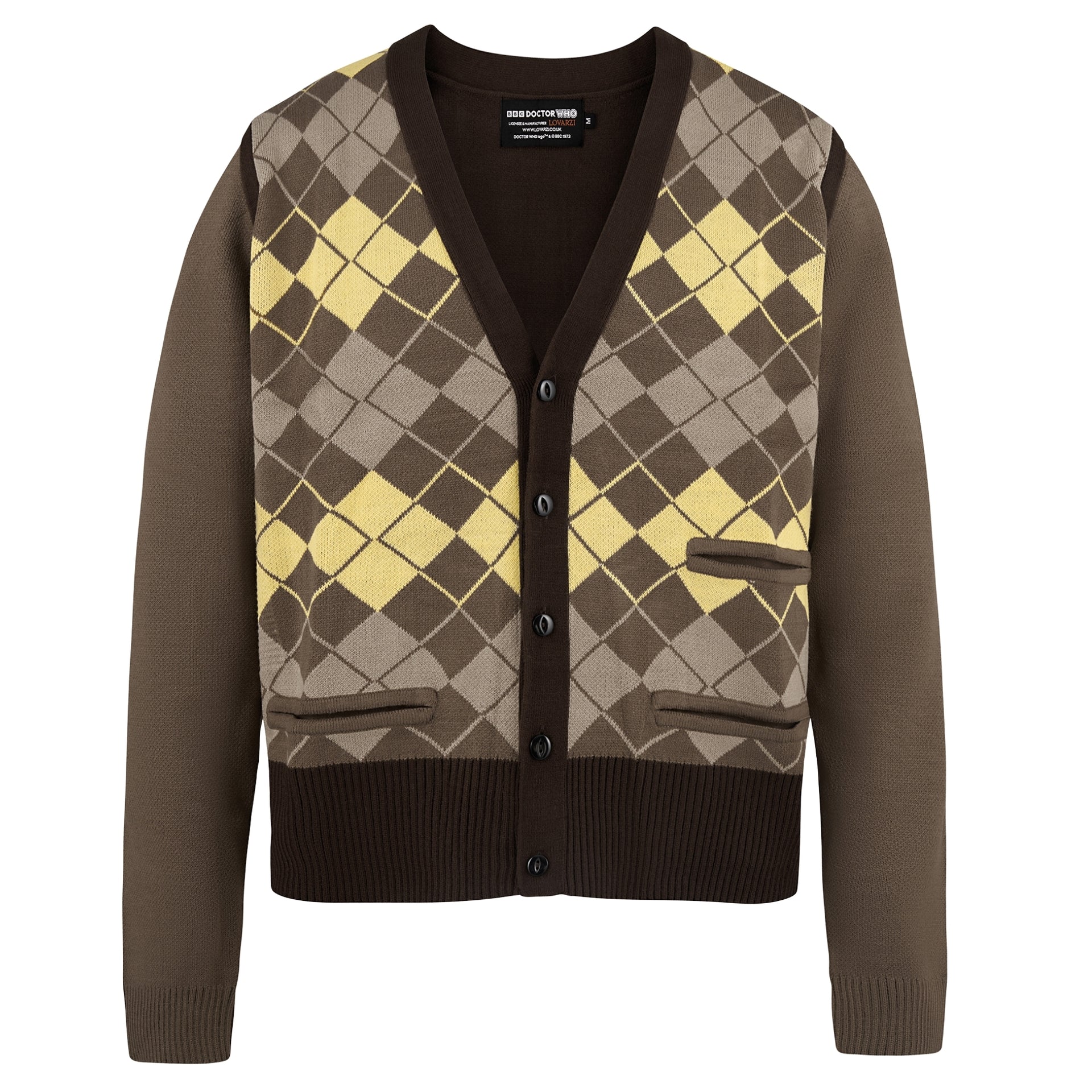 Fourth Doctor Cardigan - Official Dr Who Tom Baker Jumper