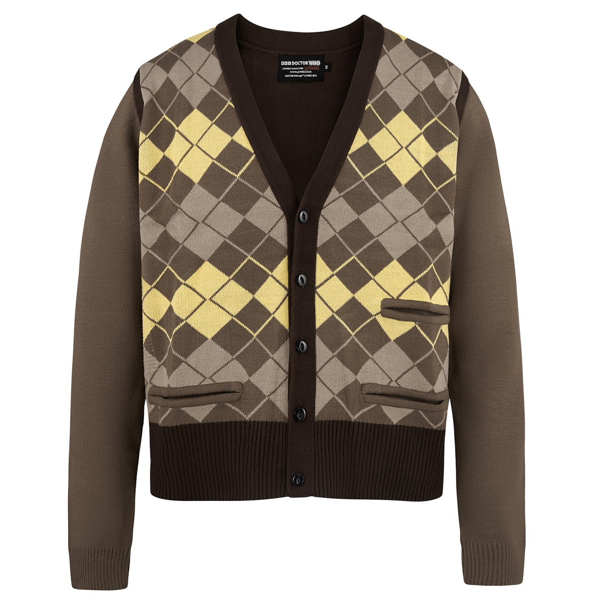 Fourth Doctor Cardigan - Official Dr Who Tom Baker Jumper