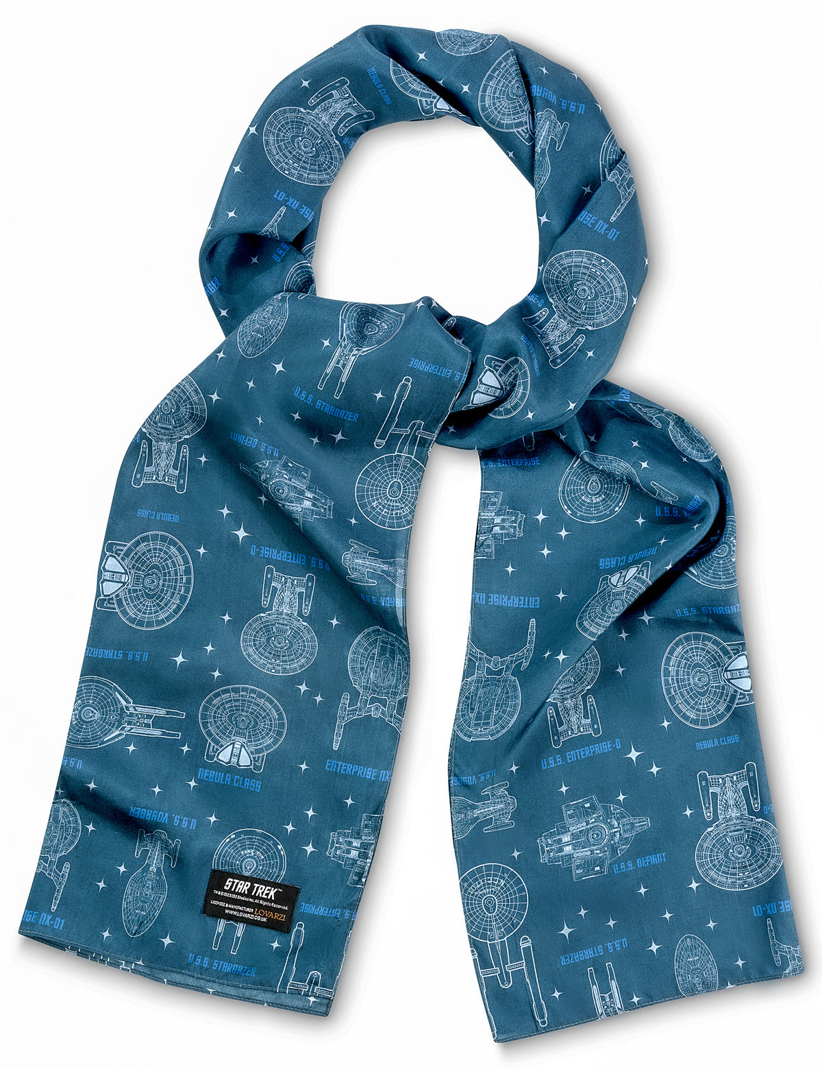 Ships of Line Scarf - Officially-Licensed Star Trek Scarf