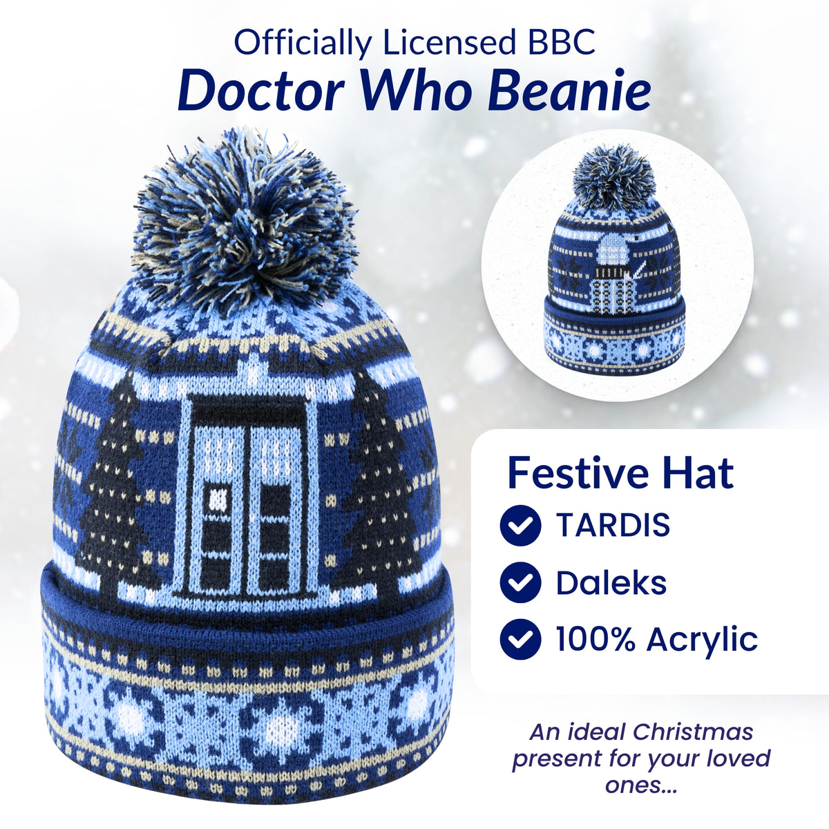 Doctor Who BBC Official Merchandise Hat
