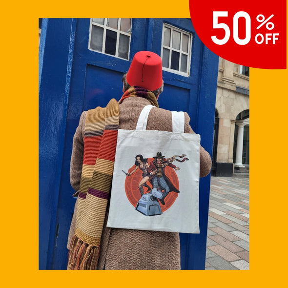 Doctor Who Gift Bundle – Save 50%! Tote Bag, Wall Calendar & Slim Diary – Just £14!