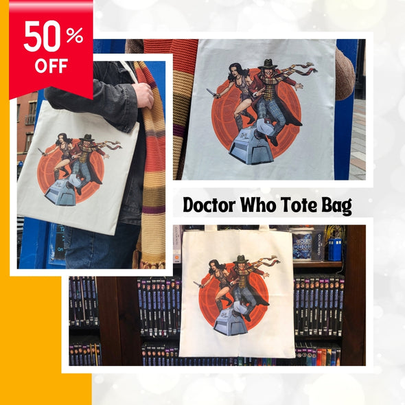 Doctor Who Gift Bundle – Save 50%! Tote Bag, Wall Calendar & Slim Diary – Just £14!
