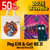 Doctor Who Gift Bundle – Save 50%! Tote Bag, Wall Calendar & Slim Diary – Just £14!