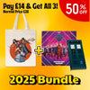 Doctor Who Gift Bundle – Save 50%! Tote Bag, Wall Calendar & Slim Diary – Just £14!