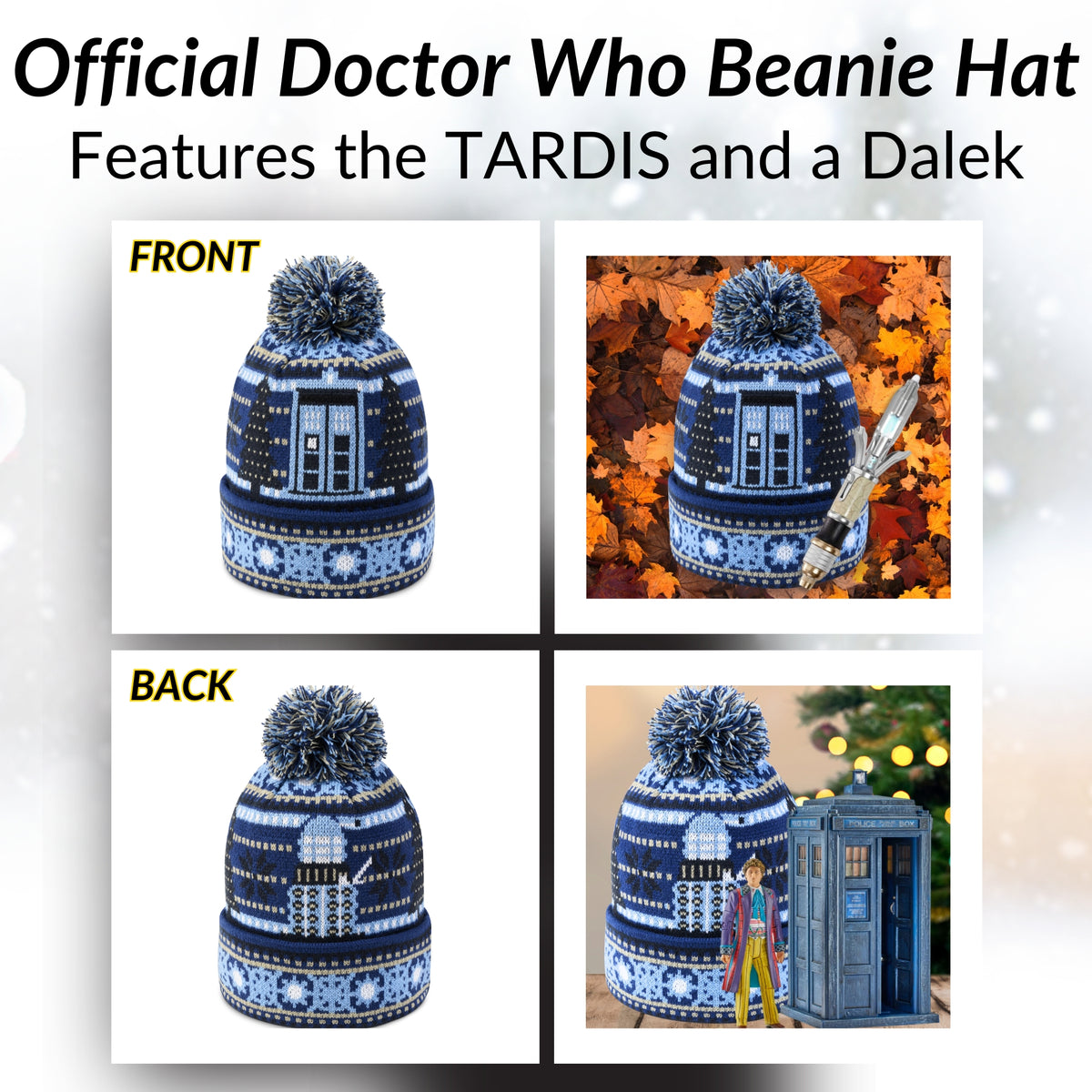 TARDIS Hat: Dr Who Christmas Gift Idea