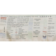 Royal Navy Gifts Vintage Map WWII Silk Map Scarf