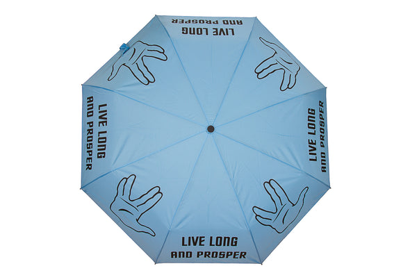Star Trek Official Merchandise - Live Long and Prosper (Spock) Folding Umbrella