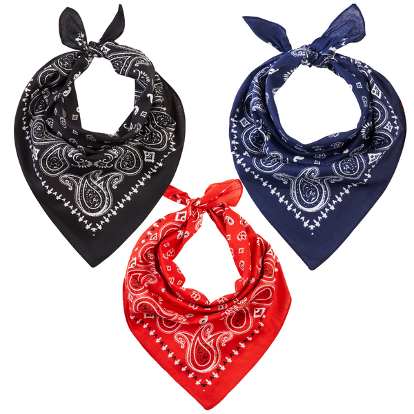 Boolavard 100% Cotone Paisley Bandana Bandana/capelli Banda Sciarpa Collo Polso Wrap Band Headtie - Foto 9