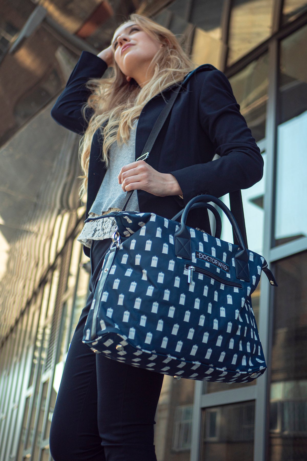 Doctor Who TARDIS Laptop Bag merch presents for her