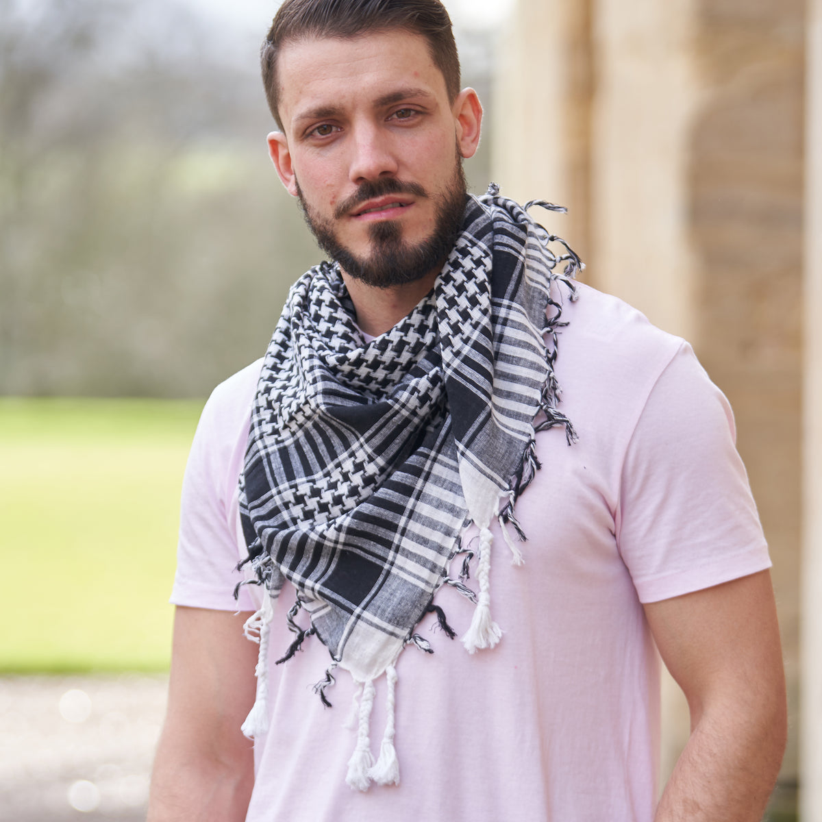 Desert Scarf - Palestinian Unisex Keffiyeh Cotton Scarf