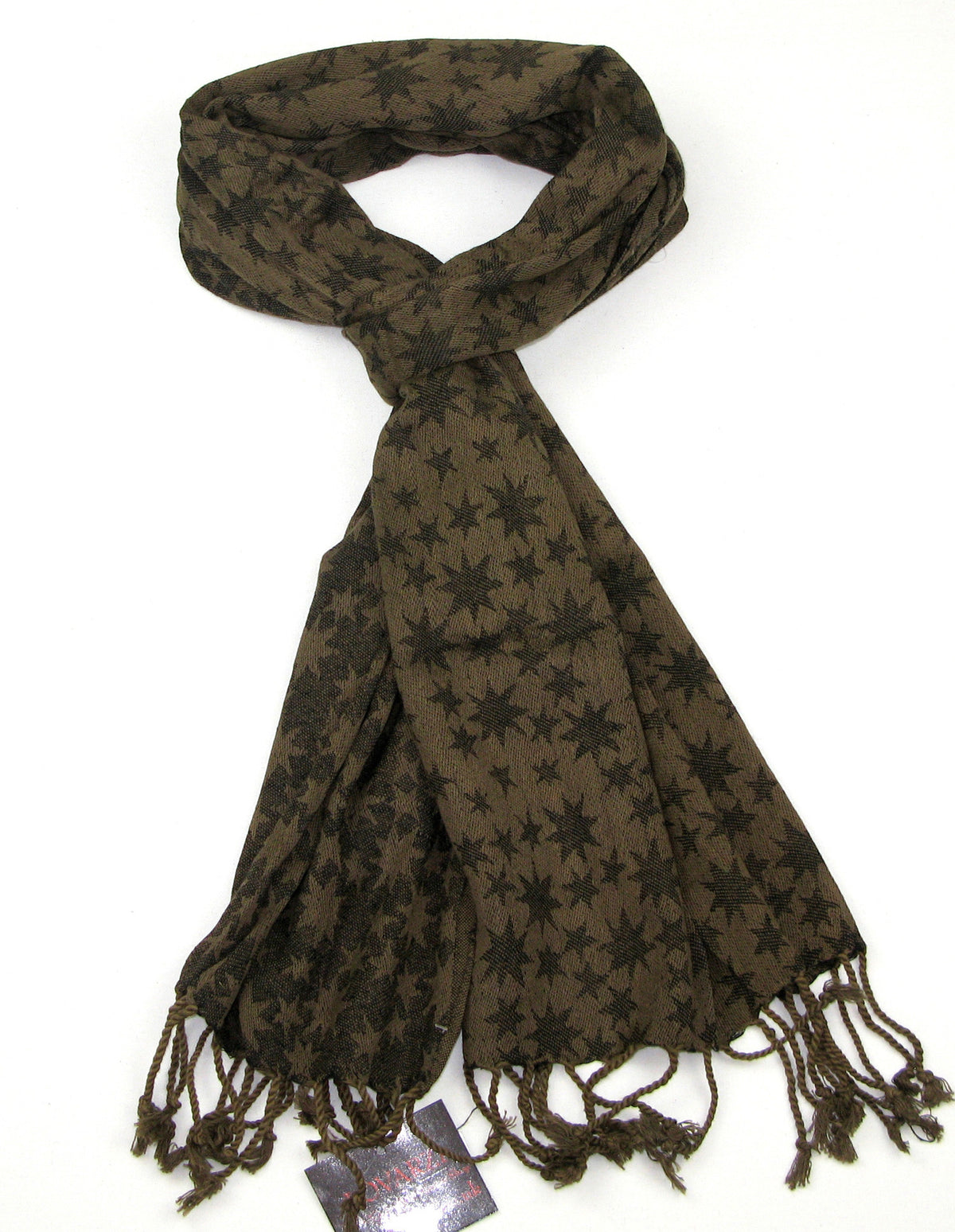 Long Star Design Scarf