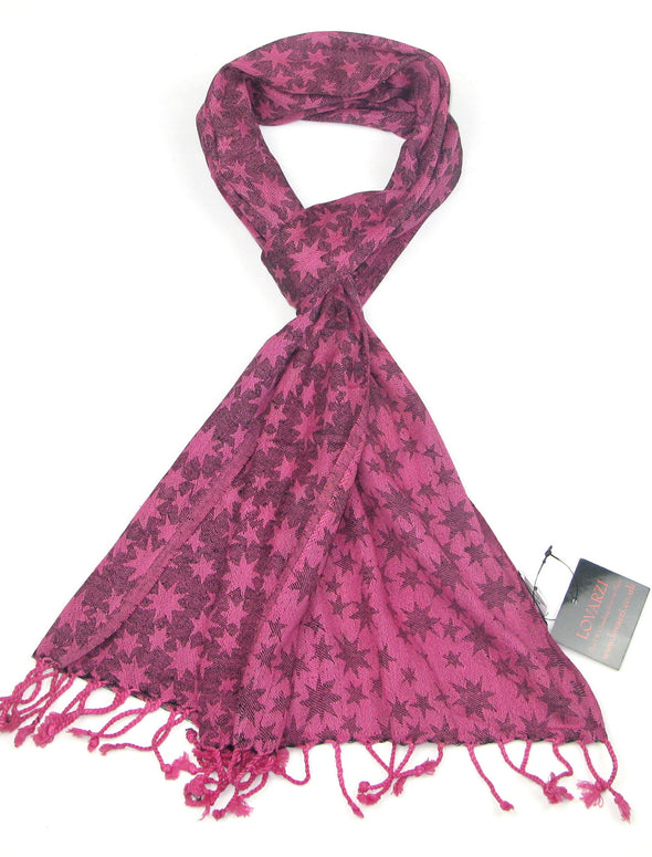 Long Star Design Scarf