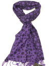 Long Star Design Scarf